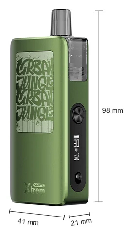 VooPoo-Doric-Go-pod-2600mah-rozmery
